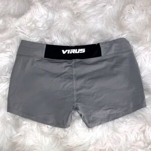 VIRUS Gray Action Sports Performance Compression Shorts L